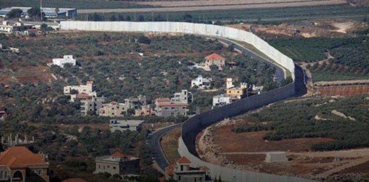 مرز لبنان و فلسطین