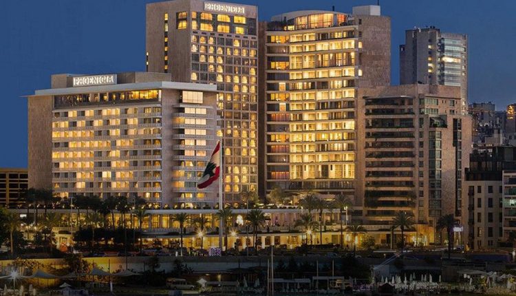 آسیب به هتل‌های بیروت