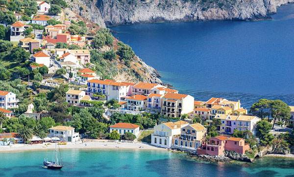Assos village, Kefalonia island, Greece