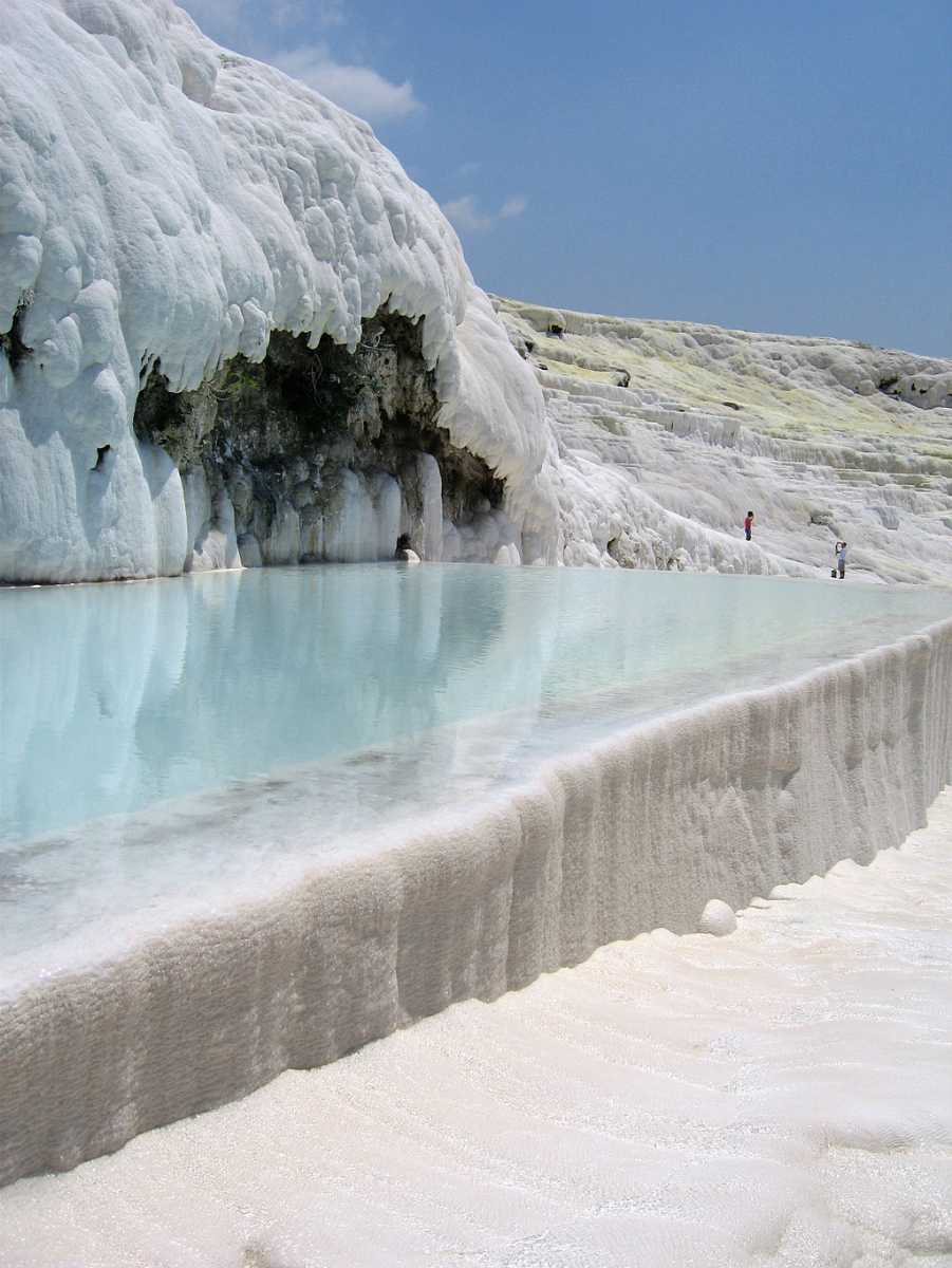 حوضچه های تراورتن - پاموک کاله - ترکیه