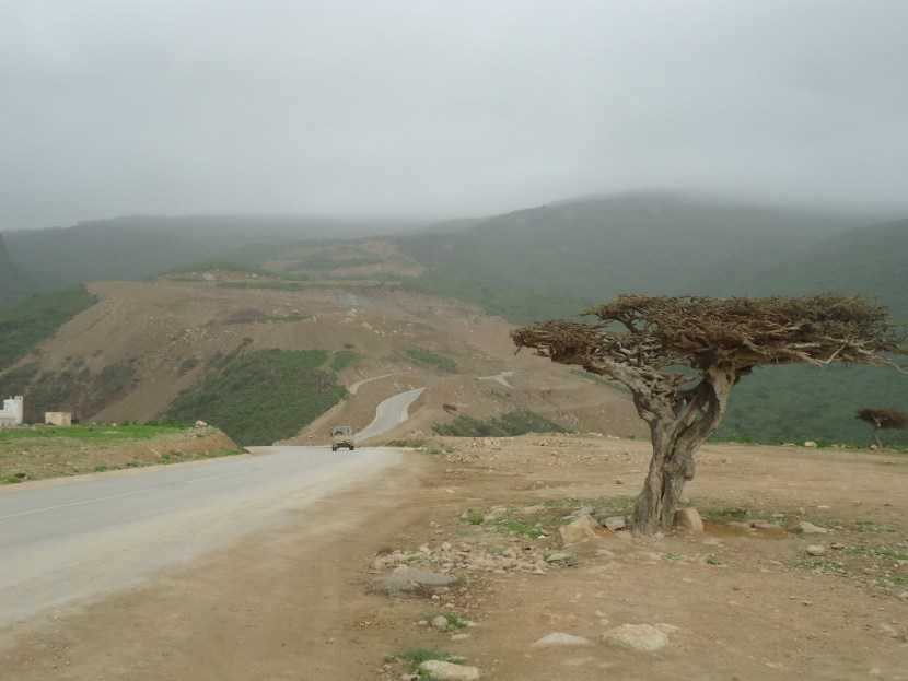 نقطه ضد جاذبه - صلاله - عمان